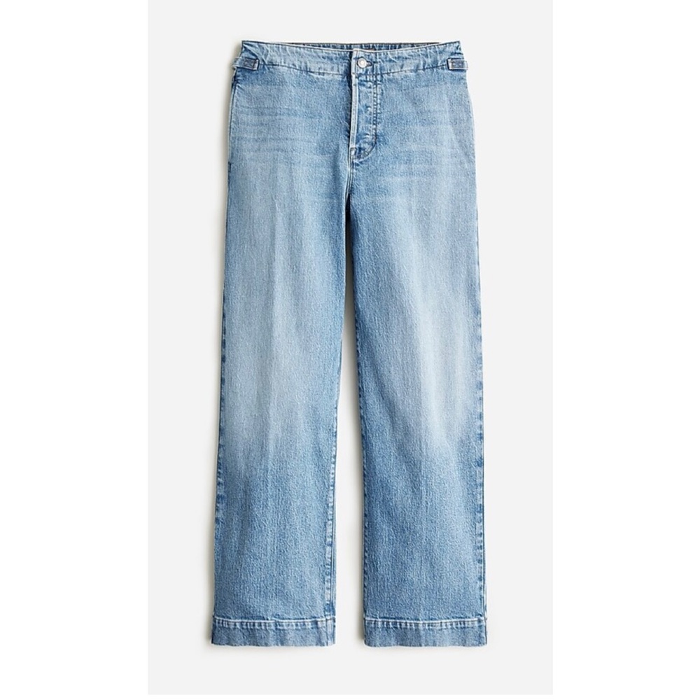 J. Crew Point Sur Side-Tab Trouser in Mia Wash Size 30